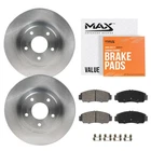 Front Brake Rotors + Ceramic Pads For Toyota Corolla Matrix Pontiac Vibe New. Price: $84.99.