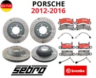 Front & Rear Rotors + Pads W/ Sensors For 12-16 Porsche 911 Boxster Vehicles New. Price: $1423.33.
