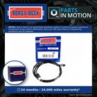 Brake Pad Wear Indicator Sensor Fits Bmw 740 F01 3.0 Front 08 09 N54B30A B&b New. Price: $18.90.