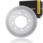 For Gmc 2500 Hd/sierra 3500 2011-2026 Brake Rotor Drilled And Slotted New. Price: $326.00.