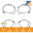 Front Rear Brake Pads Wear Sensor (4 Pack) For 2012 Bmw 750I Gas Engine New. Price: $65.21.