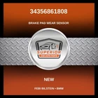 Febi Bilstein 2016-2020 Bmw 520I Brake Pad Wear Sensor 34356861808 New. Price: $39.00.