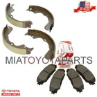Oem Genuine Toyota Corolla Front 04465-AZ214 & Rear Shoe 04495-02212 Brake Pads New. Price: $143.99.