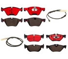 Brembo Front Rear Ceramic Brake Pads Sensors Kit For Bmw E82 E88 128I 2010-2013 New. Price: $125.95.