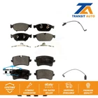 Front Rear Ceramic Disc Brake Pads And Wear Sensors Kit For Audi A6 Quattro A7 New. Price: $97.51.