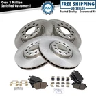 Front & Rear Posi Ceramic Disc Brake Pads Rotors Kit For 500X Renegade New. Price: $189.17.