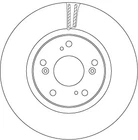 2X DF6689 Trw Brake Disc For Honda Neu. Price: $102.23.
