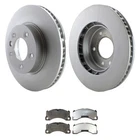 Shw Front Rotors Hella Low-met Disc Brake Pad Kit For Touareg Hybrid Cgfa Fi New. Price: $312.95.