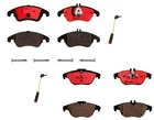 Brembo Front Rear Ceramic Brake Pads And Sensors Kit For Mercedes W204 W207 W212 New. Price: $137.95.