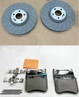 Front Brake Rotors With Pads & Sensor Set For Mercedes W222 S450 S550 S560 New. Price: $422.40.