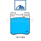 Ate Rear Disc Brake Pad Set For 1997 Mercedes-benz E420 Braking Stopping Ee New. Price: $58.16.