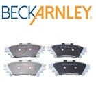 Beck Arnley Rear Disc Brake Pad Set For 2017 Lexus Rc Turbo - Braking Xi New. Price: $51.08.