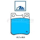 Ate Rear Disc Brake Pad Set For 1994-1999 Mercedes-benz S320 Braking Fe New. Price: $60.31.