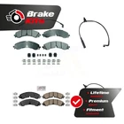 Front Rear Ceramic Brake Pads & Wear Sensor Kit For 2023-2024 Gmc Sierra 2500 Hd New. Price: $195.65.
