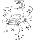 Genuine Mopar Brake Wear Sensor Wiring 5098719AA New. Price: $107.61.