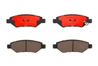 Brembo Rear Nao Ceramic Slotted Brake Pad Set For Cadillac Cts Srx Chevy Camaro New. Price: $58.94.