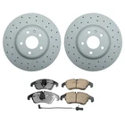 Zimmerman Front Rotors Akebono Euro Disc Brake Pad Kit For Audi A4 A5 Quattro S5 New. Price: $390.95.