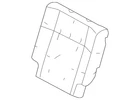 Genuine Ford Seat Back Cushion 7L1Z-7866800-B New. Price: $107.57.