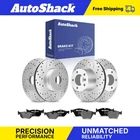 Front Rear Drilled Slotted Brake Rotors Ceramic Pads For 2008-2010 Bmw 328I New. Price: $176.19.