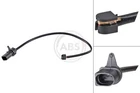 A.b.s. 39452 Warning Contact, Brake Pad Wear For Porsche Neu. Price: $5.45.