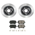 Wagner Rear Rotors Akebono Euro Ceramic Disc Brake Pads Kit For Audi Q5 S4 S5 New. Price: $130.95.
