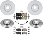 Coated Disc Brake Rotors Pads Sensor Fits For 2012-2017 Audi Q5 2.0L New. Price: $362.00.