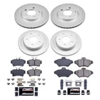 Ford Mustang 94-98 Z23 Evolution Geomet Plain Front & Rear Brake Kit New. Price: $318.34.