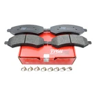 Trw Front Metallic Brake Pads Set For Aspen Durango Dakota Raider Ram 1500 New. Price: $31.02.