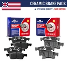 Front Rear Ceramic Disc Brake Pads Set For Dodge Durango Jeep Grand Cherokee New. Price: $42.00.