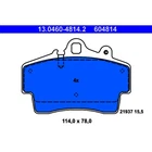 Ate 604814 Original Brake Pad For 97-04 Porsche Boxster New. Price: $100.99.