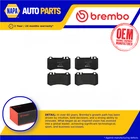 Brake Pads Set Fits Mercedes S600 W220 5.5 Rear 02 To M275.950 Brembo Quality New. Price: $56.83.