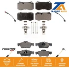 Front Rear Semi-metallic Brake Pad & Wear Sensor Kit For Mercedes-benz S550 S450 New. Price: $94.92.
