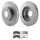 Shw Front Rotors Hella Low-met Disc Brake Pad Kit For Touareg Hybrid Cgfa Fi New. Price: $312.95.
