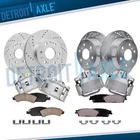 Front & Rear Drilled Rotors + Brake Pads Calipers For Yukon Xl 1500 Tahoe New. Price: $613.44.