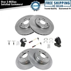 Front & Rear Ceramic Brake Pad Rotor Kit W/ Sensors For Mercedes Benz New. Price: $229.85.