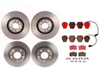 Brembo Front Rear Brake Kit Disc Rotors Ceramic Pads For Audi A6 Allroad Quattro New. Price: $294.95.
