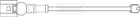 Brake Pad Wear Sensor Front For Vw Golf Vii 1.0 1.2 1.4 1.5 1.6 2.0 12- Bb New. Price: $20.19.
