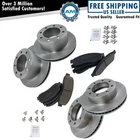 Front & Rear Brake Rotors Ceramic Pads 08-12 Ford F250 F350 Super New. Price: $319.67.