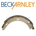 Beck Arnley Rear Parking Brake Shoe For 1994 Mercedes-benz E500 Disc Pads New. Price: $53.62.