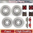 Front+rear Brake Pads And Disc Rotors Full Set Fits 2000 Mercedes-benz E320 New. Price: $751.86.
