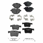 Front And Rear Nao Brake Pad Set For 2011-2017 Bmw X3 2015-2018 X4 New. Price: $55.39.