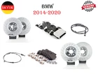 Front & Rear Brake Rotors With Pads Sensors For 2014-2020 Bmw I8 Genuine New. Price: $1453.33.