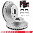 Rwd Rear Rotors Ceramic Brake Pads For Gmc Savana 1500/CHEVROLET Avalanche New. Price: $99.85.
