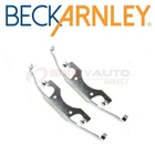 Beck Arnley Rear Disc Brake Hardware Kit For 2006-2007 Mercedes-benz R500 El New. Price: $32.15.