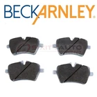 Beck Arnley Front Disc Brake Pad Set For 2011-2016 Mini Cooper Countryman Ab New. Price: $65.77.