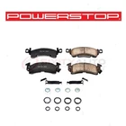 Powerstop Front Disc Brake Pad & Hardware Kit For 1969-1984 Cadillac Deville Ux New. Price: $60.76.