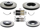 Carbon Disc Brake Rotors Pads Sensor Fits Audi Q5 2012-2017 2.0L New. Price: $439.00.