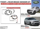 Genuine Land Rover Front + Rear Brake Pad Sensor Kit Range Sport (vin) New. Price: $109.92.
