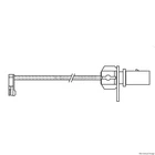 Centric Parts Brake Pad Sensor 116.74005 Dac New. Price: $38.41.