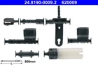 Ate 24.8190-0009.2 Warning Contact, Brake Pad Wear Front Axle For Mini Neu. Price: $25.09.